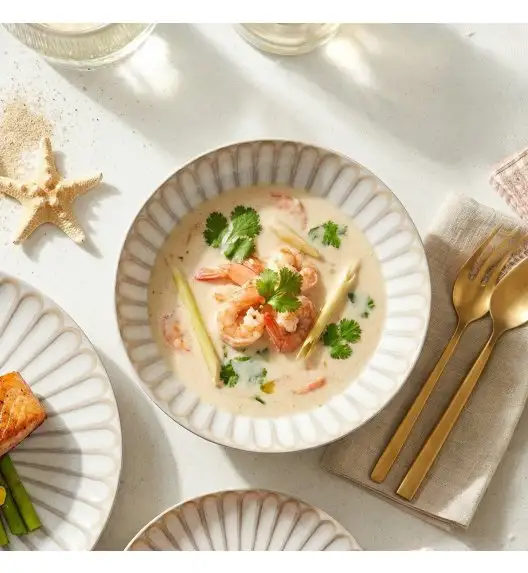 LUBIANA BOSS KERAJET | 708 KJ | Serwis obiadowy 6/18 elementów | 9228 ROZETA