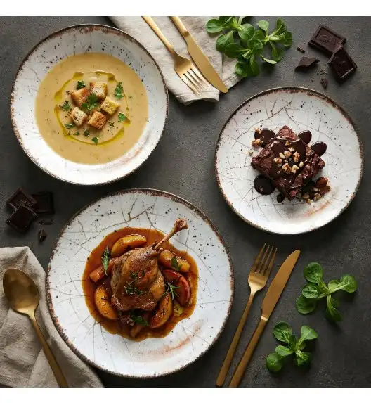 LUBIANA BOSS KERAJET | 749 KJ | Serwis obiadowy 6/18 elementów | 9229 SPĘKALIN