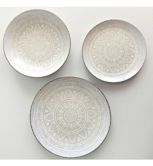 LUBIANA BOSS KERAJET | 207 KJ | Serwis obiadowy 6/18 elementów | 9230 MANDALA