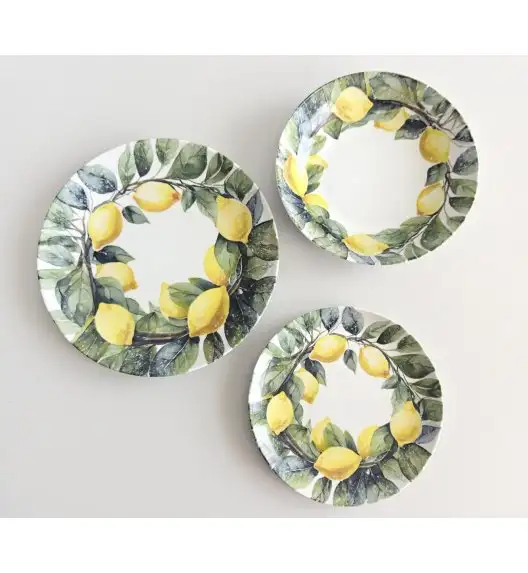 LUBIANA BOSS KERAJET | 469 KJ | Serwis obiadowy 6/18 elementów | 9143 CYTRYNY