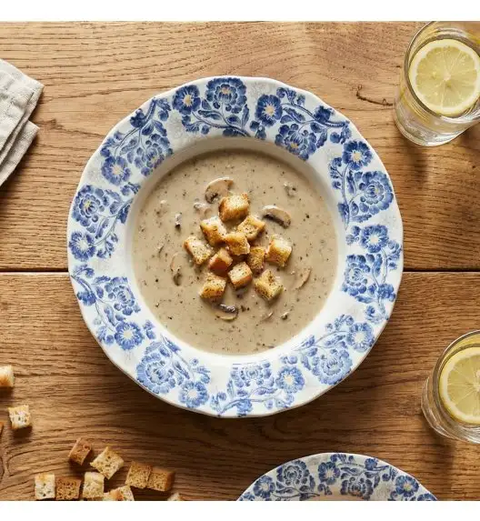 LUBIANA MARIA KERAJET | 731 KJ | Serwis obiadowy 6/18 elementów | 9227 Niebieskie kwiaty