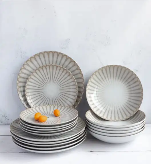 LUBIANA BOSS KERAJET | 708 KJ | Serwis obiadowy 12/36 elementów | 9228 ROZETA