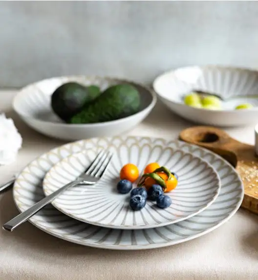 LUBIANA BOSS KERAJET | 708 KJ | Serwis obiadowy 12/36 elementów | 9228 ROZETA