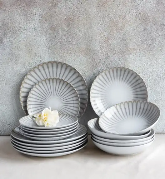 LUBIANA BOSS KERAJET | 708 KJ | Serwis obiadowy 24/72 elementy | 9228 ROZETA