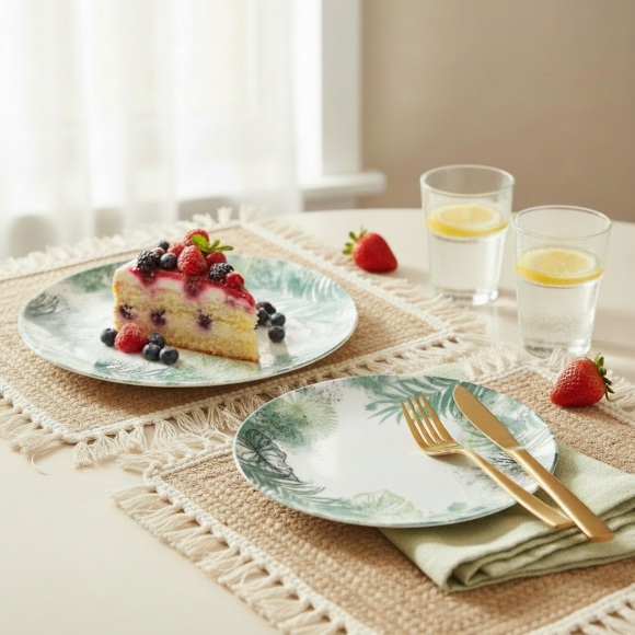 LUBIANA BOSS KERAJET | 609 KJ | Serwis obiadowy 12/36 elementów | 9231 LIŚCIE 