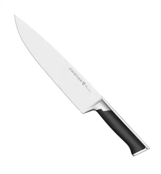 ZWIEGER DECCO Komplet 5 noży w bloku drewnianym + Ostrzałka Starke Pro / stal nierdzewna + drewno kauczukowe