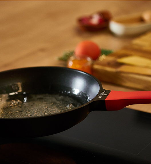 ZWIEGER OBSIDIAN Komplet Garnki 6 el z pokrywkami 5,5l/ 3,5l/ 2l + Rondel + Patelnie 20, 24, 28 cm + Wok 32 cm / GREBLON 