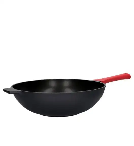 ZWIEGER OBSIDIAN Komplet Garnki 6 el z pokrywkami 5,5l/ 3,5l/ 2l + Rondel + Patelnie 20, 24, 28 cm + Wok 32 cm / GREBLON 
