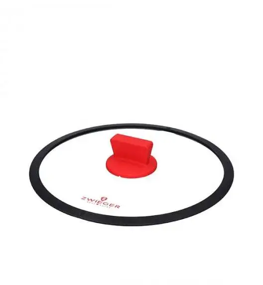 ZWIEGER OBSIDIAN Komplet Garnki 6 el z pokrywkami 5,5l/ 3,5l/ 2l + Rondel + Patelnie 20, 24, 28 cm + Wok 32 cm / GREBLON 