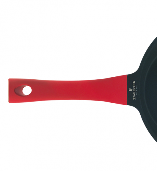 ZWIEGER OBSIDIAN Komplet Patelni 20, 24, 28 cm + Patelnia Głęboka 28 cm / powłoka GREBLON non- stick 