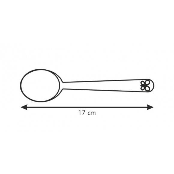 TESCOMA BAMBINI Komplet łyżeczek dla dzieci 17 cm / 3 el / tworzywo sztuczne / multikolor VIDEO