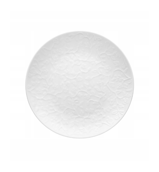 LUBIANA HANAMI Serwis obiadowy 90 el / 18 osób z kubkami i salaterkami | biała porcelana 