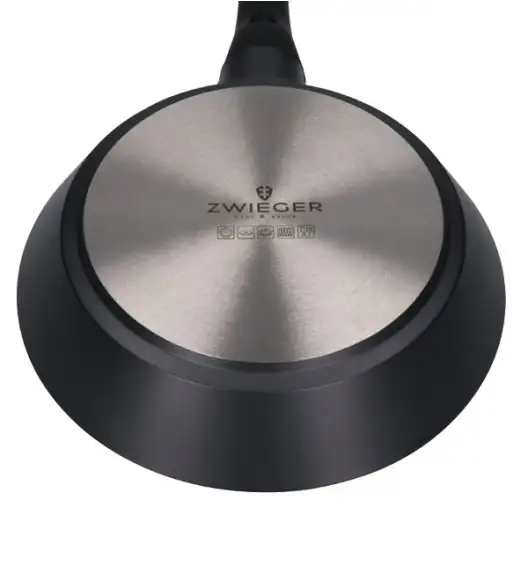 ZWIEGER BLACK STONE Zestaw garnków z pokrywkami 20, 24 cm + Patelnie 20, 24 cm