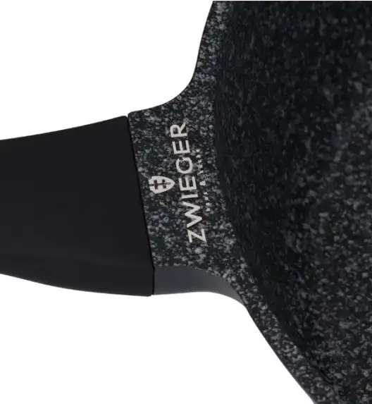 ZWIEGER BLACK STONE Zestaw garnków z pokrywkami 20, 24 cm + Patelnie 20, 24 cm