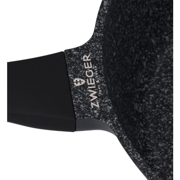 ZWIEGER BLACK STONE Zestaw garnków z pokrywkami 20, 24 cm + Patelnie 20, 24 cm