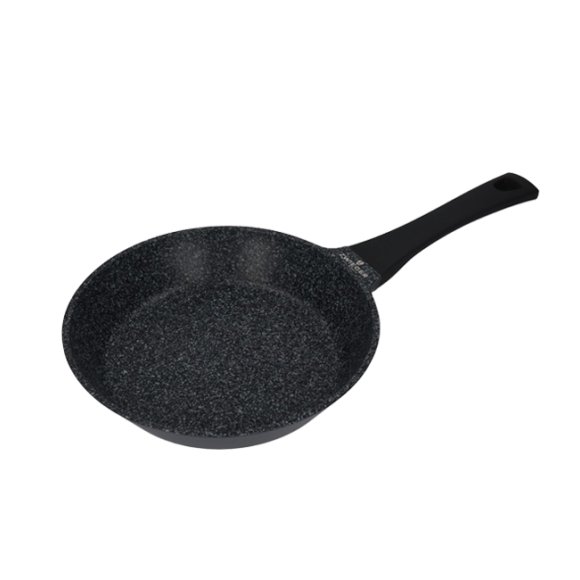 ZWIEGER BLACK STONE Zestaw Garnek z pokrywką 28 cm + Rondel 16 cm + Patelnie 20, 24, 28 cm 