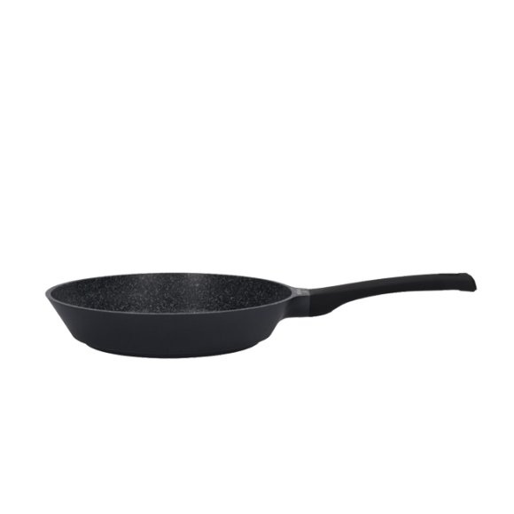 ZWIEGER BLACK STONE Zestaw Garnek z pokrywką 28 cm + Rondel 16 cm + Patelnie 20, 24, 28 cm 