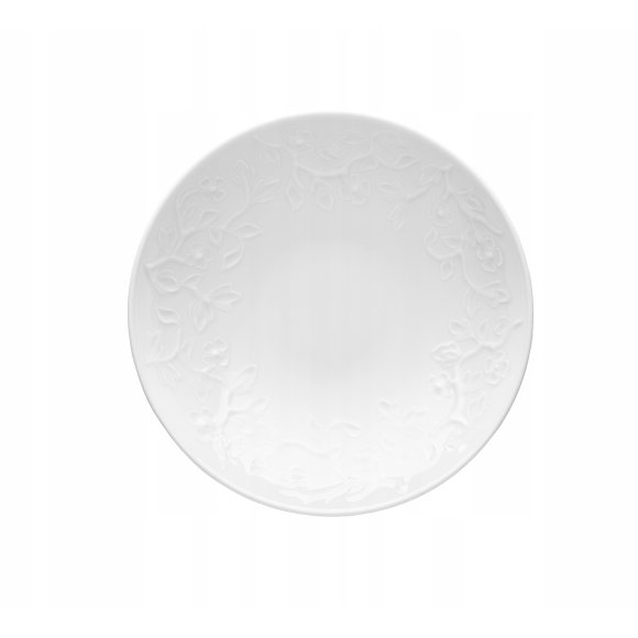 LUBIANA HANAMI Talerz głęboki 21,5 cm x 6 sztuk / biała porcelana luz
