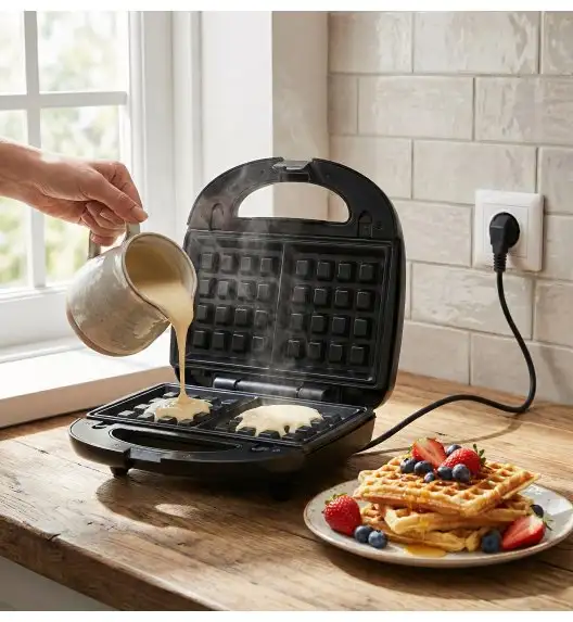 MG HOME Opiekacz 3w1 / tosty / kanapki / gofry / panini / grill
