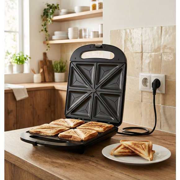 MG HOME Opiekacz XXL na 4 kanapki / tosty