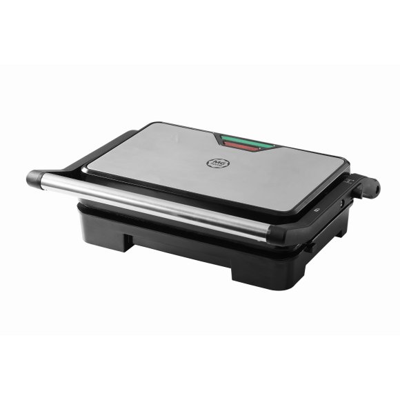 MG HOME Mini Grill elektryczny panini 1000W / srebrny