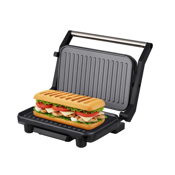 MG HOME Mini Grill elektryczny panini 1000W / czarny