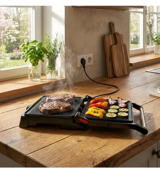 MG HOME Grill elektryczny 2000W / czarny