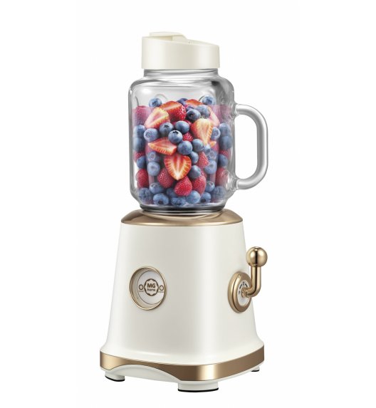 MG HOME Blender RETRO 300W / kremowy