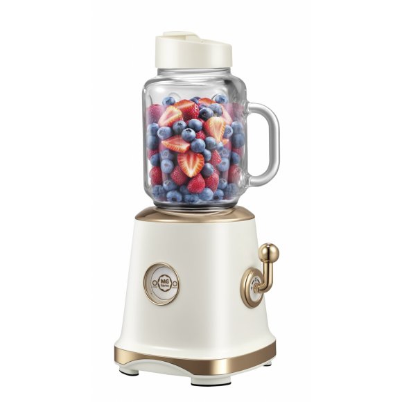 MG HOME Blender RETRO 300W / kremowy