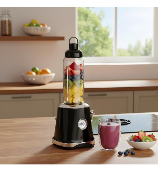 MG HOME Blender RETRO 300W / czarny