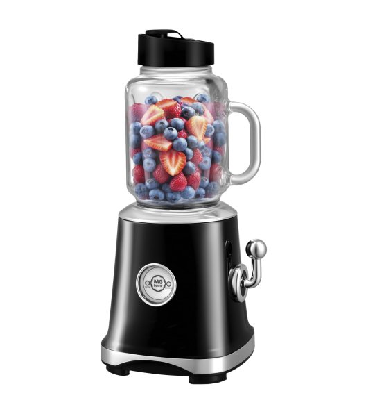 MG HOME Blender RETRO 300W / czarny