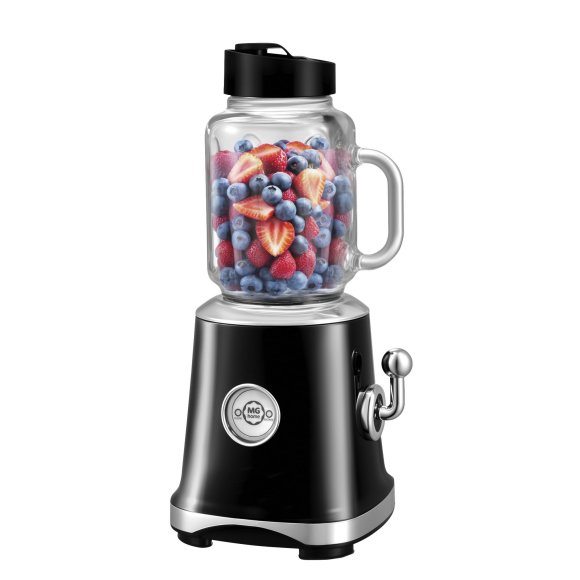 MG HOME Blender RETRO 300W / czarny