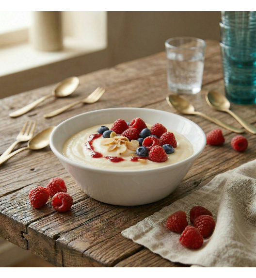 LUBIANA ANKARA | Salaterka 16 cm x 12 sztuk | biała porcelana luz 