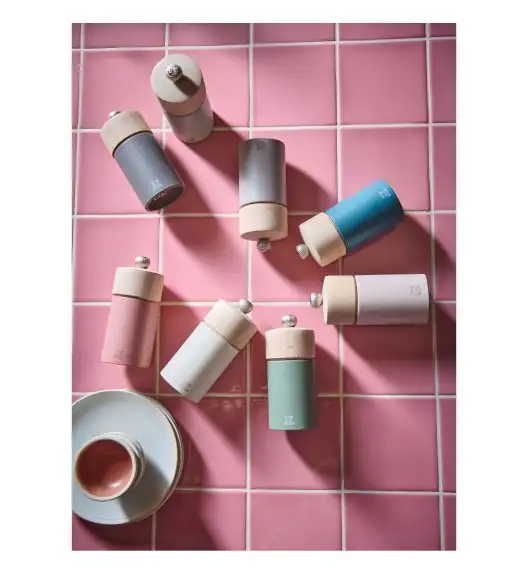 PEUGEOT | BOREAL Młynek do soli, 12 cm, pudrowy róż