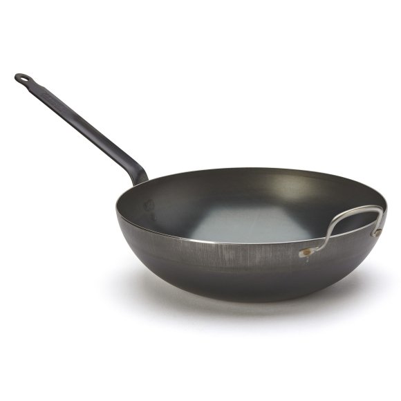 de Buyer Blue Carbon Wok 32 cm