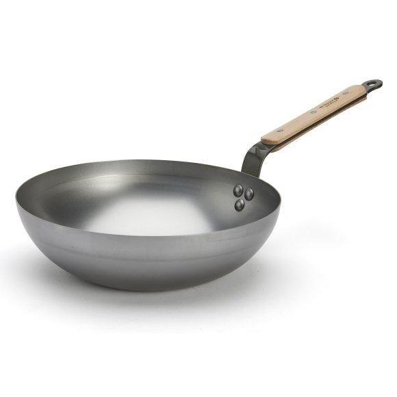 de Buyer Mineral B Bois Wok 28 cm