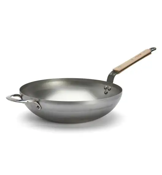 de Buyer Mineral B Bois Wok 32 cm