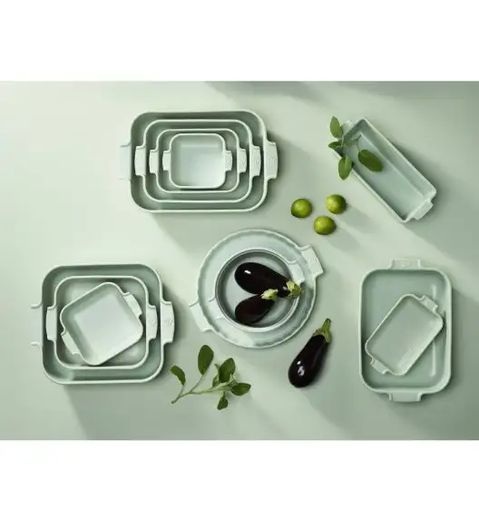 PEUGEOT | APPOLIA Naczynie do zapiekania prostokątne, 18x12x5 cm, jasnozielone