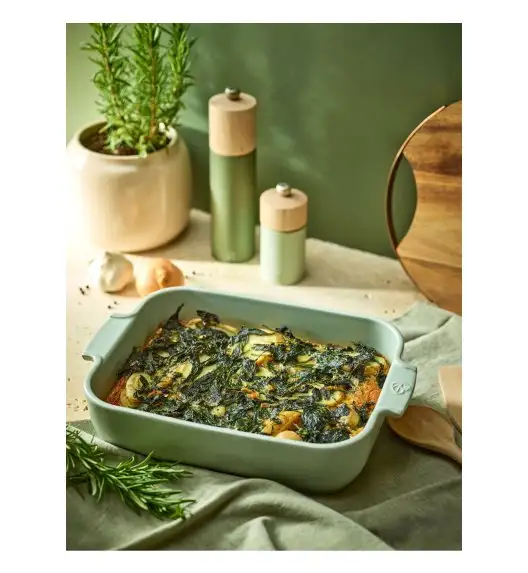 PEUGEOT | APPOLIA Naczynie do zapiekania, 26x20x7 cm, jasnozielone