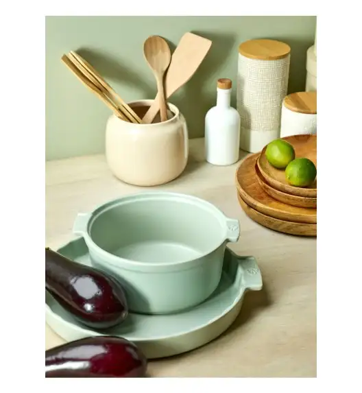 PEUGEOT | APPOLIA Naczynie do zapiekania tarty 30 cm, jasnozielone