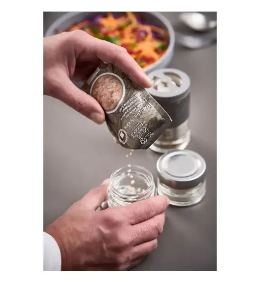 PEUGEOT MAESTRO Zestaw młynek do soli + przyprawy 11 cm