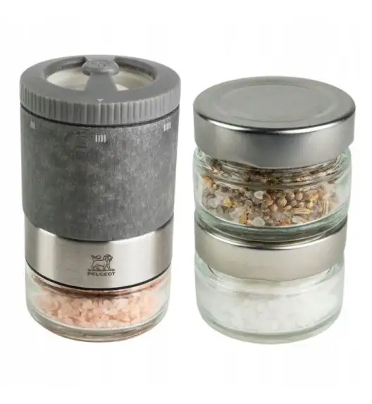 PEUGEOT MAESTRO Zestaw młynek do soli + przyprawy 11 cm