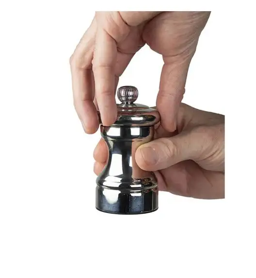 PEUGEOT BISTRO SHINY Młynek do pieprzu 10 cm srebrny