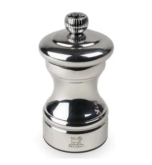 PEUGEOT BISTRO SHINY Młynek do pieprzu 10 cm srebrny