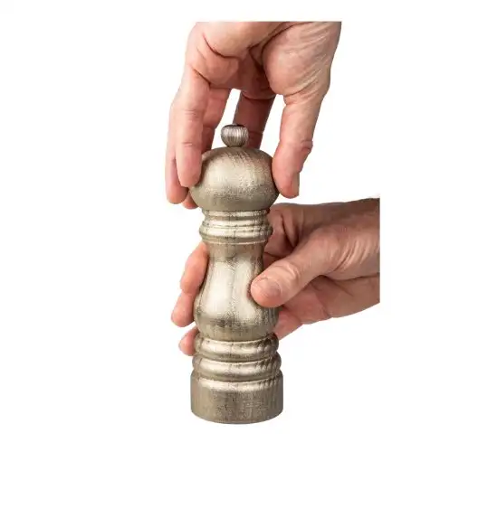 PEUGEOT GOLDEN PARIS Zestaw młynków do pieprzu i soli 18 cm złote