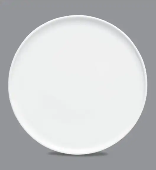 LUBIANA ANKARA | Talerz obiadowy 26 cm x 12 sztuk | biała porcelana luz 