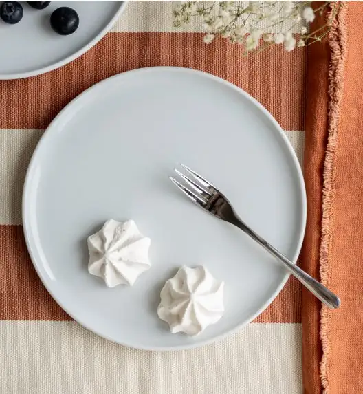 LUBIANA ANKARA | Talerz obiadowy 26 cm x 12 sztuk | biała porcelana luz 