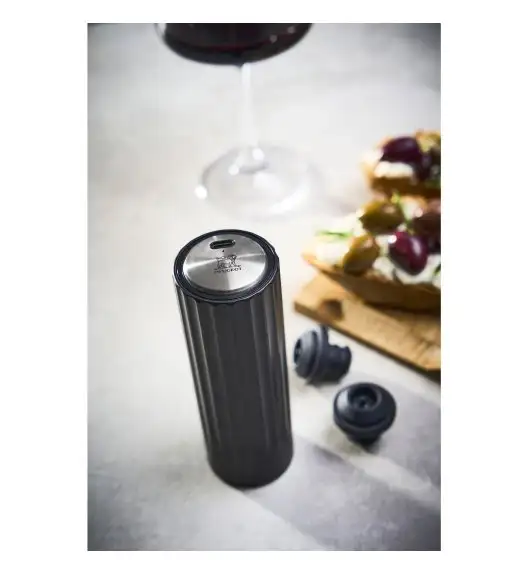 PEUGEOT PRESERVE Pompka próżniowa do wina butelek 14 cm tworzywo ABS