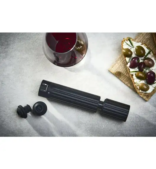 PEUGEOT PRESERVE DUO Pompka próżniowa do wina butelek 20 cm ABS