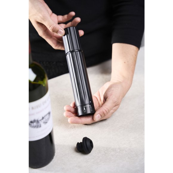 PEUGEOT PRESERVE DUO Pompka próżniowa do wina butelek 20 cm ABS